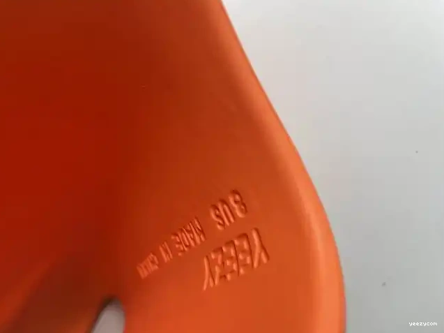 Yeezy Adidas Orange FY7497 Slide 0619